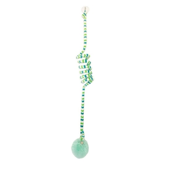2 Stk Scratch Rope Cat Stick Interactive Cat Hanging Toy BLÅ Blue