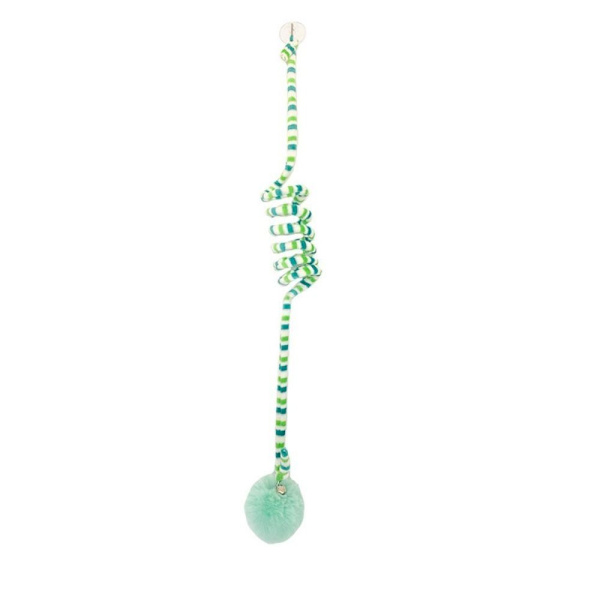 2kpl Scratch Rope Cat Stick Interaktiivinen kissan riippulelu PUNAINEN Red