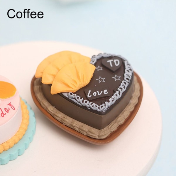 Miniature Kage Brød DIY Dessert KAFFE Coffee