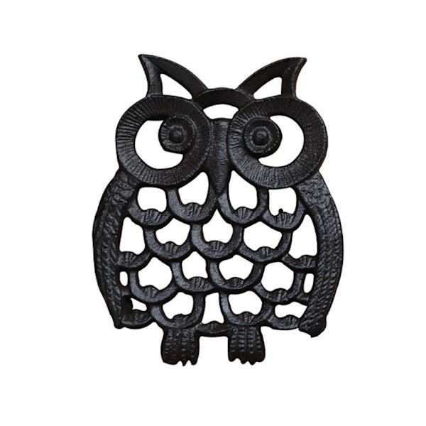 Støpejern Bordmatte Isolasjonspute LILLE UGLE LILLE UGLE Little Owl