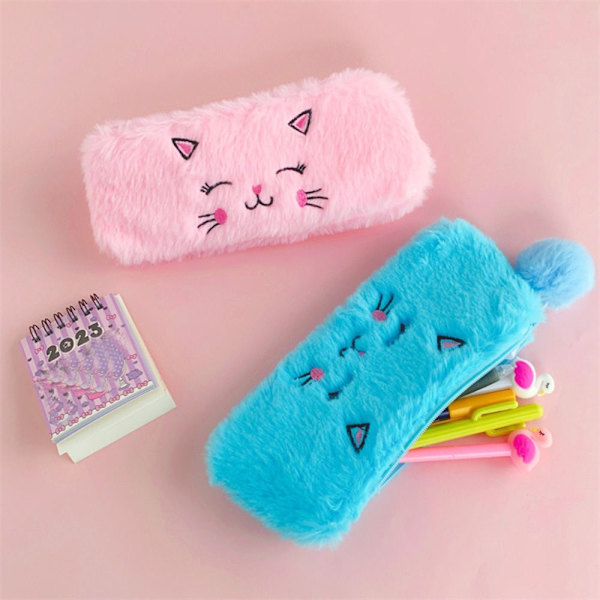 Pehmo Kitten Case Kynälaukku SININEN Blue