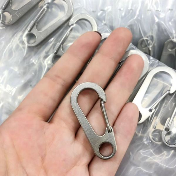 D Karbinhake D-Ring Nyckelring 1 1 1