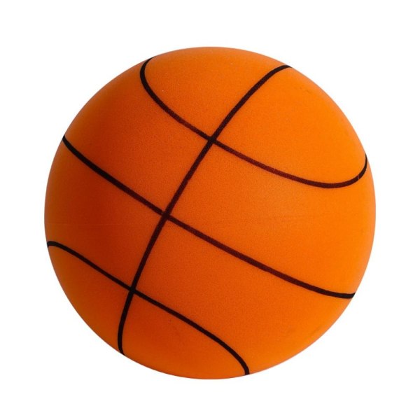 Tyst basketboll studsande basket ORANGE 18CM Orange 18CM
