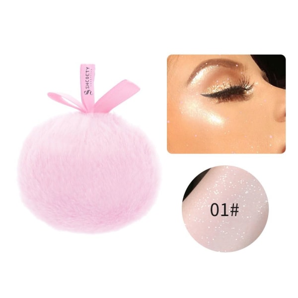 Plysj Makeup Ball Makeup Powder Puff PINK pink