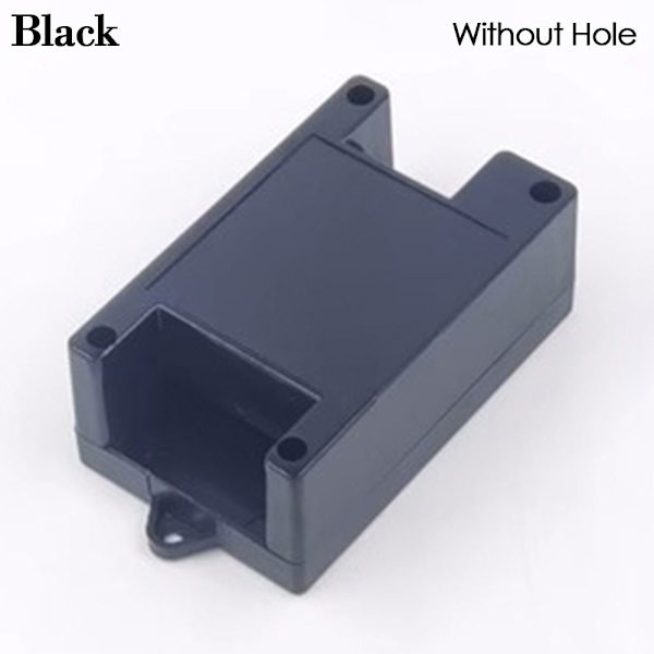 Elektroninen projektilaatikko vedenpitävä cover Projekti MUSTA ILMAN Black without Hole-without Hole