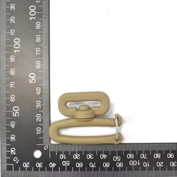 Webbing Spännen Krok Ryggsäck Väska Clips SVART 38 TILL 38MM Black 38 to 38mm
