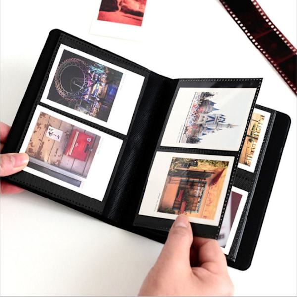 Lommer Fotoalbum Instant Picture Case Oppbevaring ROSA Pink