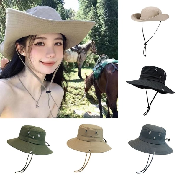 Fiskerhat Solbeskyttelseshat KHAKI Khaki