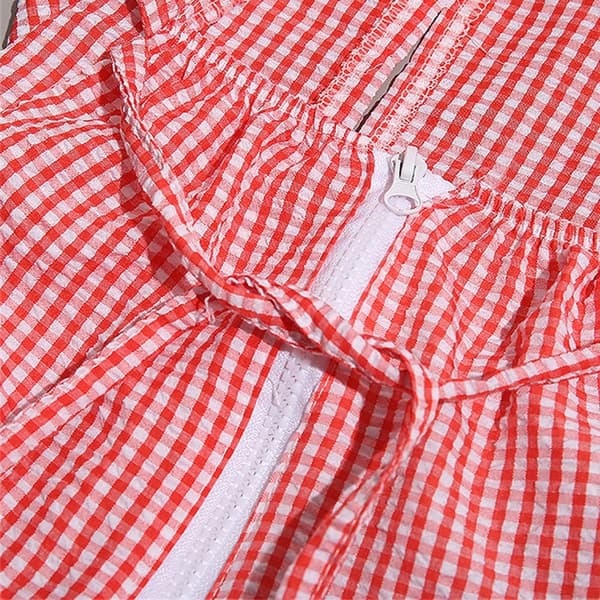 Solhatt Dame Luer RØD red