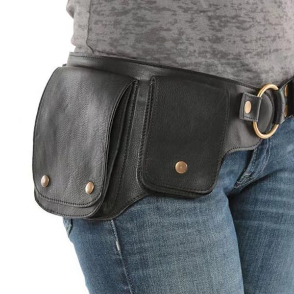 Waist Pack Bælte Skuldertaske SORT SORT Black