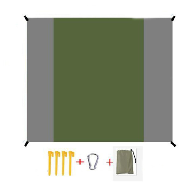 Picnicmåtte Pocket Strandtæppe ARMY GREEN army green