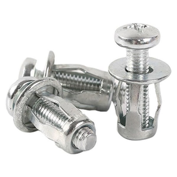 5 st/pack Kronbladnitar Låsmutter 5 SET M4X20MM 5 SET M4X20MM 5 Sets M4x20mm