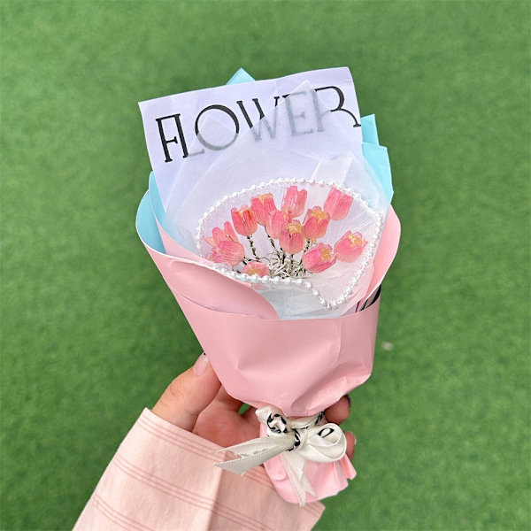 1 Set Tulip Bukett Nattlampa DIY Tulip Light 20 TULIP BLOMMA 20 tulip flower