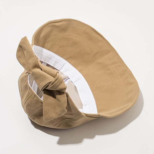 Bows Bucket Hat Sun Visor Hatut MUSTA Black