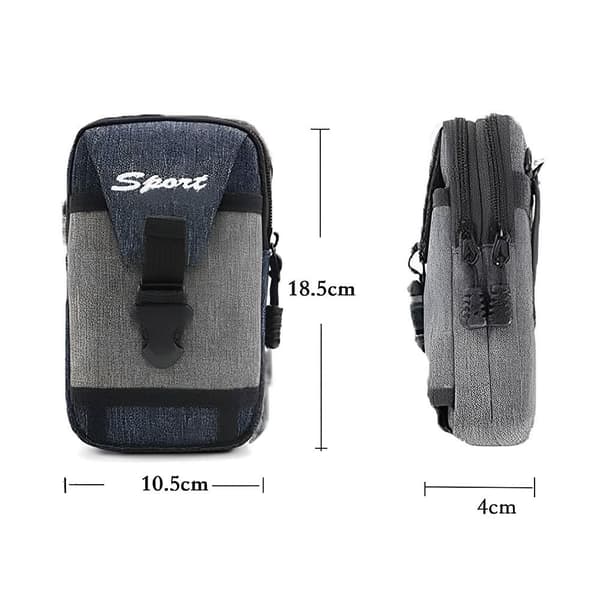 Tactical Molle Pouches Lille Pocket RØD UDEN STRAP UDEN Red without Strap-without Strap