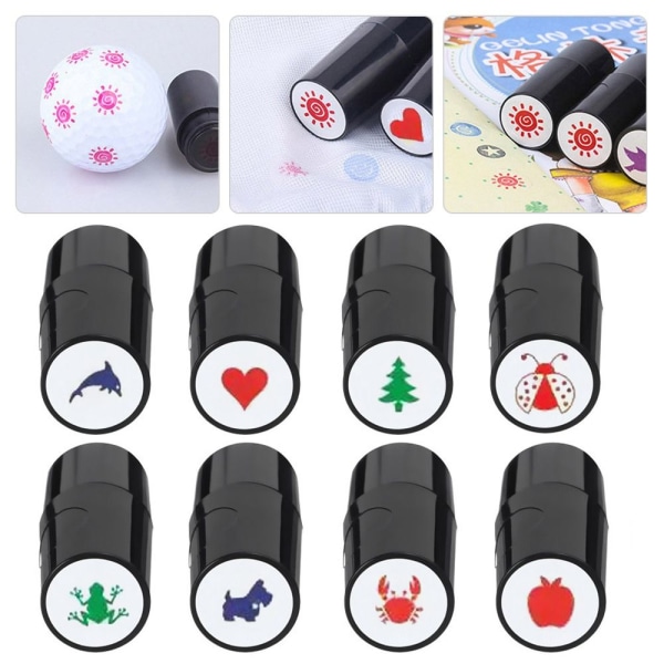 Golf Ball Stamp Golf Stamp Marker 30+RED IMPRESS 30+RED 30+Red Imprint