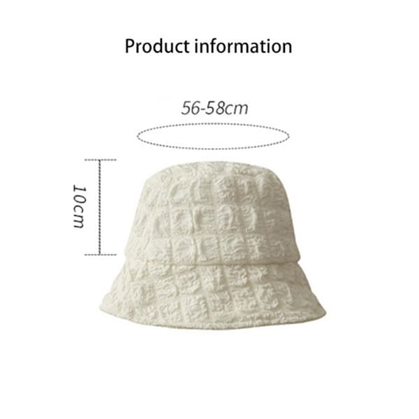 Bøttehat Fiskerhat BEIGE beige