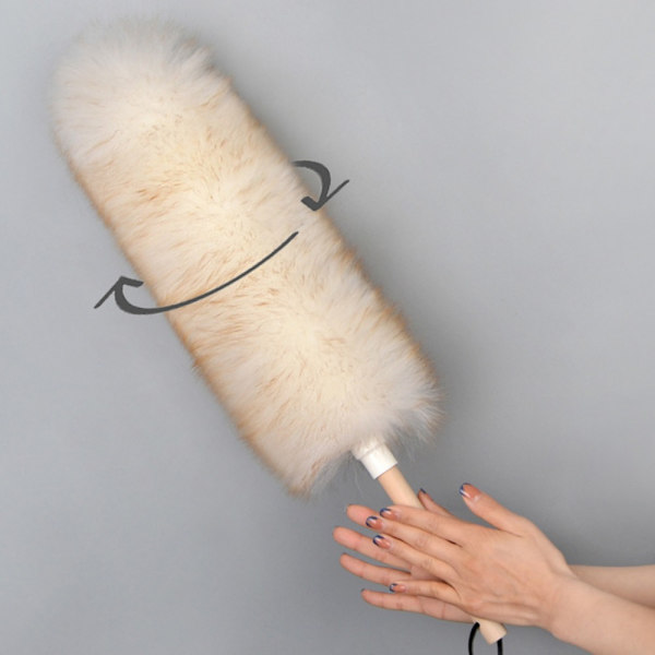 Børste uld Duster L L