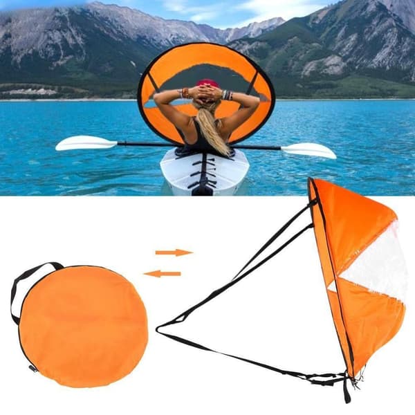 Kajakbåd Wind Sejl Paddle Board Sejl BLÅ Blue