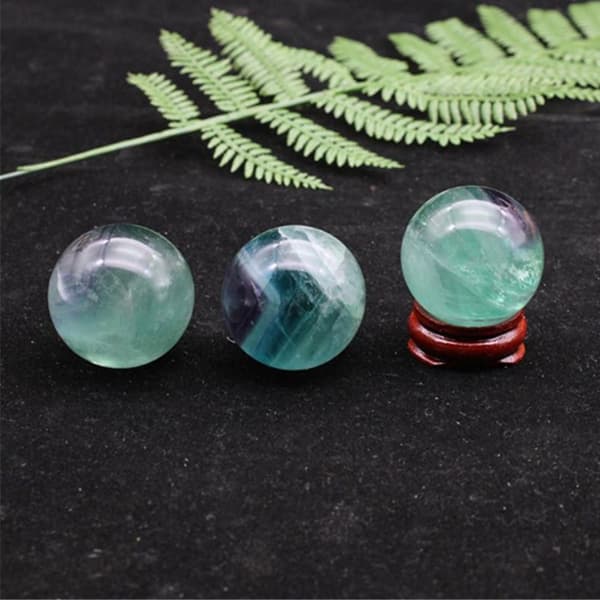 3cm/4cm Fluorite Ball Natural Quartz 3CM 3cm