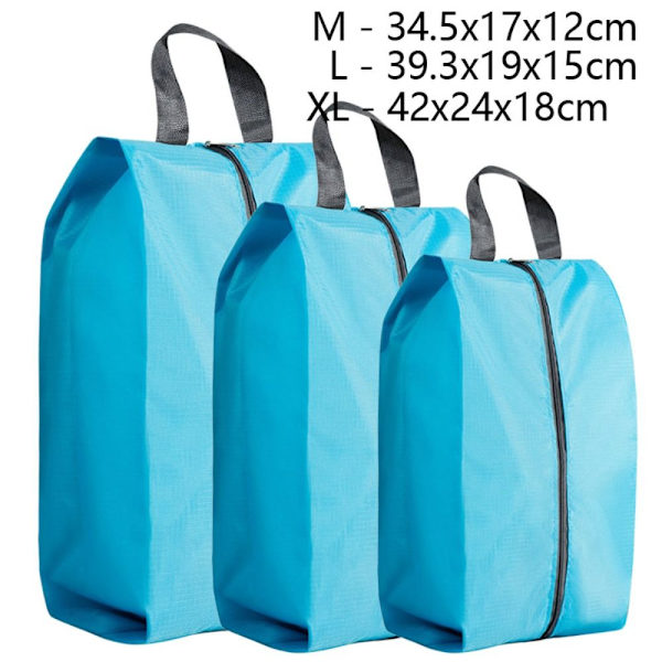 4 kpl Kengät Säilytyslaukut Kengät Laukku GREY L gray L