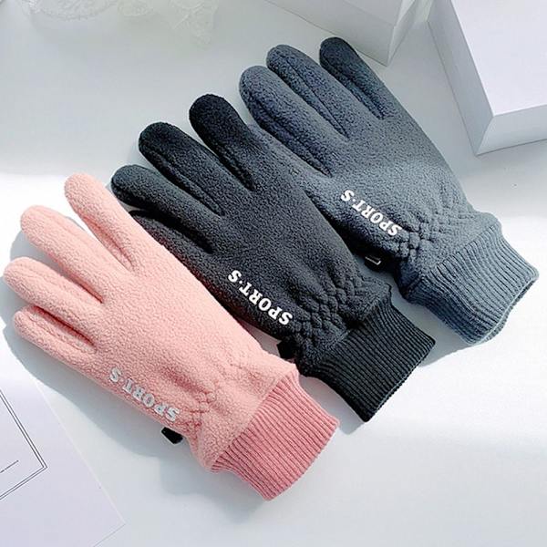 Lämpimät Naisten Käsineet Full Finger Gloves GREY MEN MEN grey Men-Men