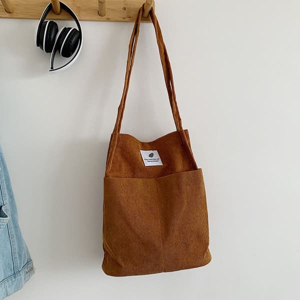 Skulderveske Student Messenger Bag GRÅ grey