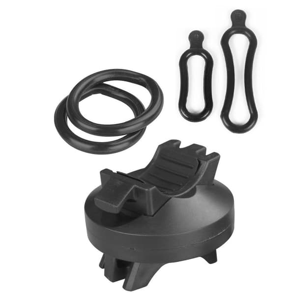2kpl polkupyörän taskulampputeline Kiinteä 2PCS