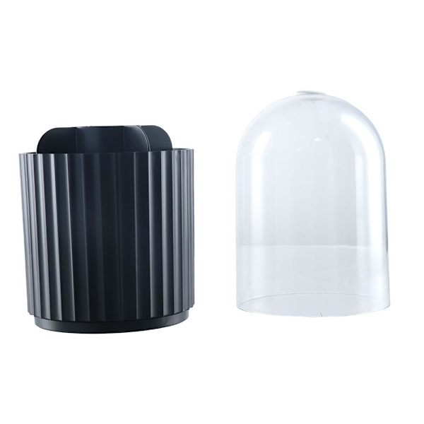 Sminkborsthållare Kosmetika Organizer SVART RAND SVART Black stripe