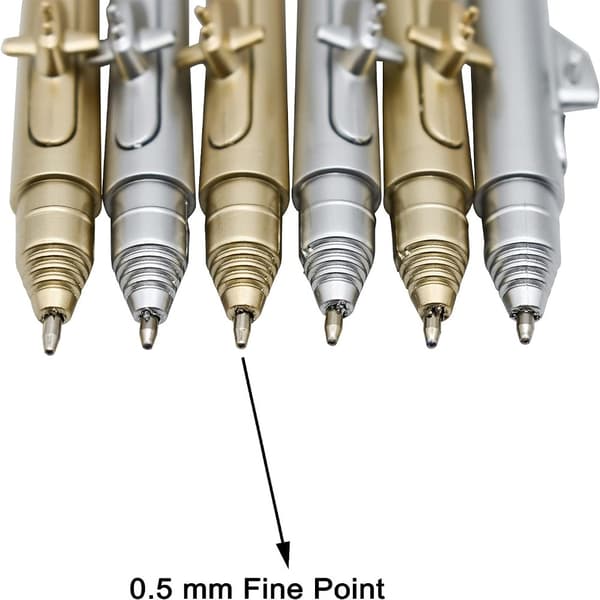 Ubåt kulepenner Spacecraft Shape Pen 8 STK