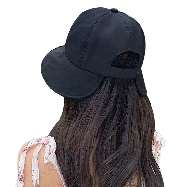 Hestehale Bucket Hat Beach Cap SORT Black