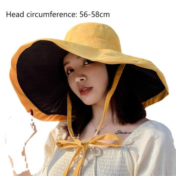 Sun Protection Hat Bucket Hat ORANSSI orange