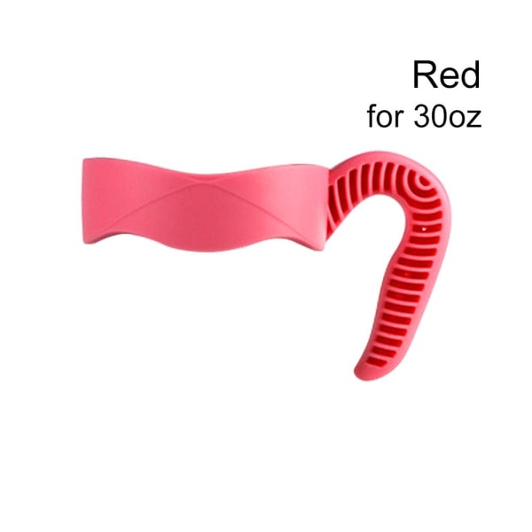 2stk Tumbler Cup Håndtak Vannflaskeholder RØD FOR 30OZ2STK red for 30oz2pcs-2pcs