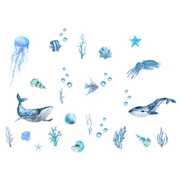 Wall Stickers Badekar Sticker Manet Bubble Wall Stickers