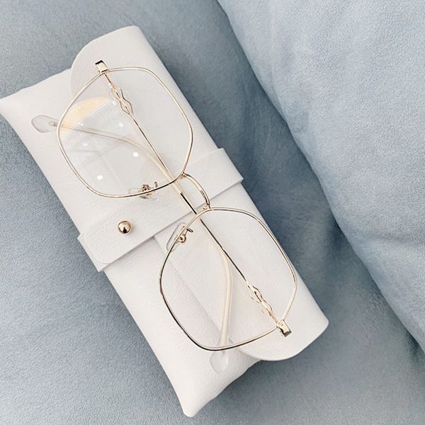 Anti-Blue Light Glasses Overdimensjonerte briller GULL Gold