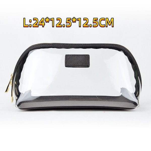 Makeuptaske Jelly Bag SORT S Black S