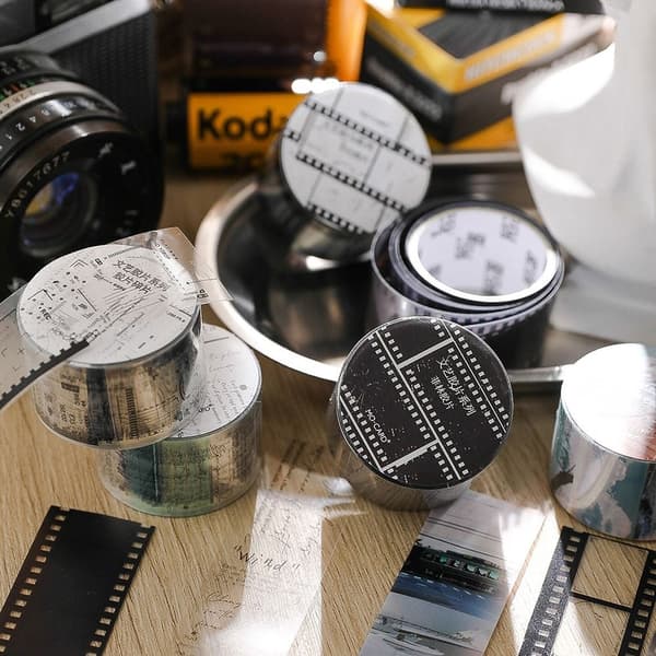 Washi Tape Retro Landskab TYPE A TYPE A Type A