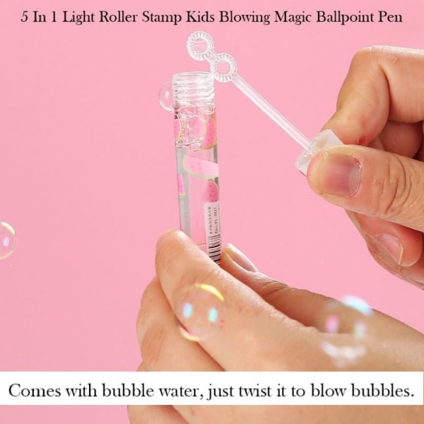 Bubble Ballpoint Pen Gel Pen PINK Pink