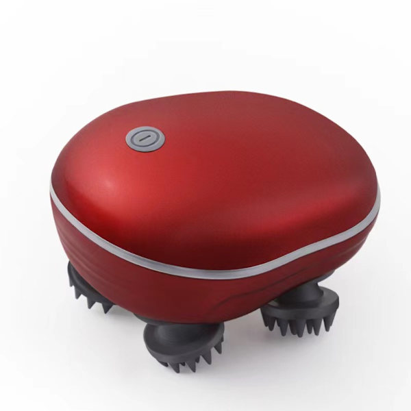 Scalp Head Massager Relax Masajeador RED red
