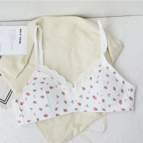 Cherry Print -rintaliivit Push-up alusvaatteet S-322 2 S-322