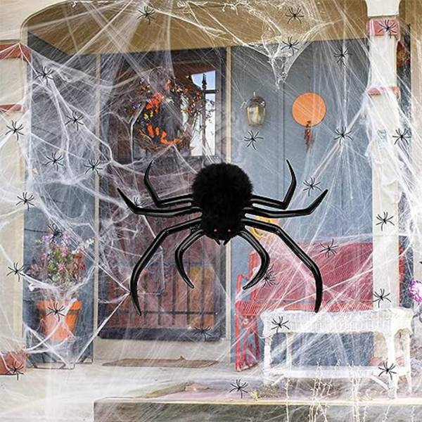 Halloween Oppustelig Spider Blowup Spider Festival Terror Prop
