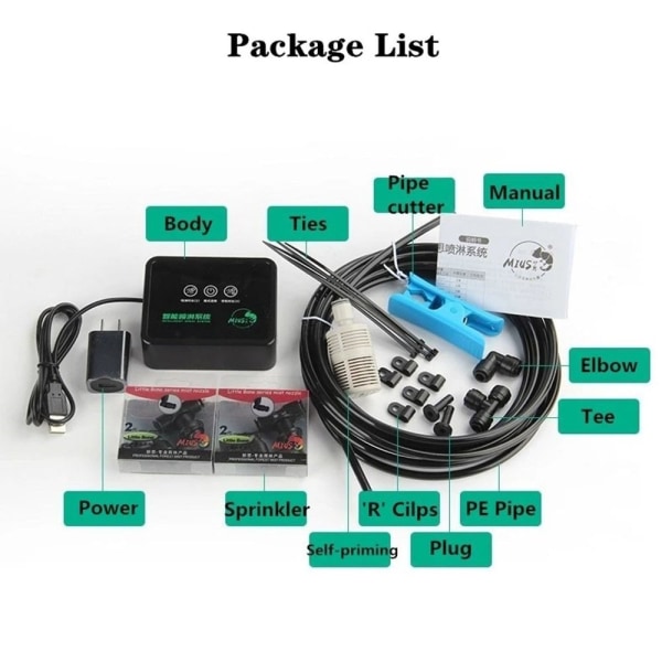 Spray System Timing Spray System EU PLUG EU PLUG EU Plug