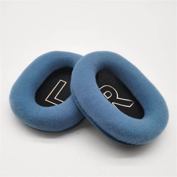 1 par erstatnings øreputer for Logitech G Pro X BLUE PU Blue PU