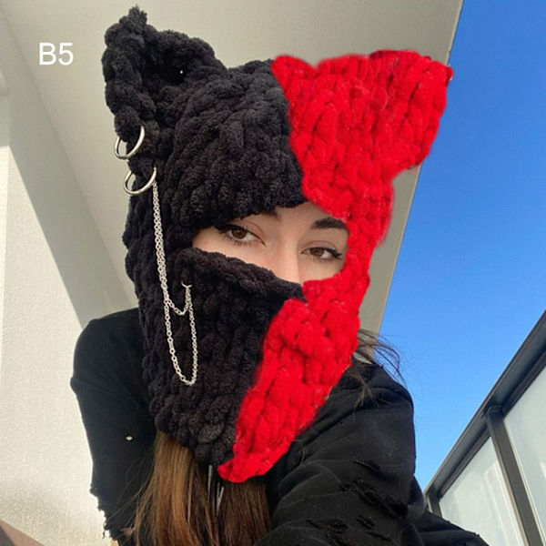 Strikket lue Funny Horns B5 B5 B5