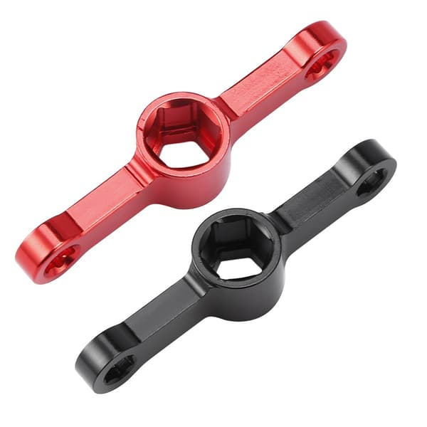 2st Låsmuttrar Muttrar Adapter RÖD red