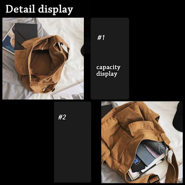 Skuldertasker Messenger Tasker BRUN brown