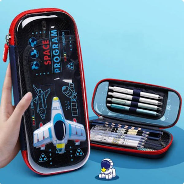 3D Space Case Kawaii Stationery Transparent Case 01 01