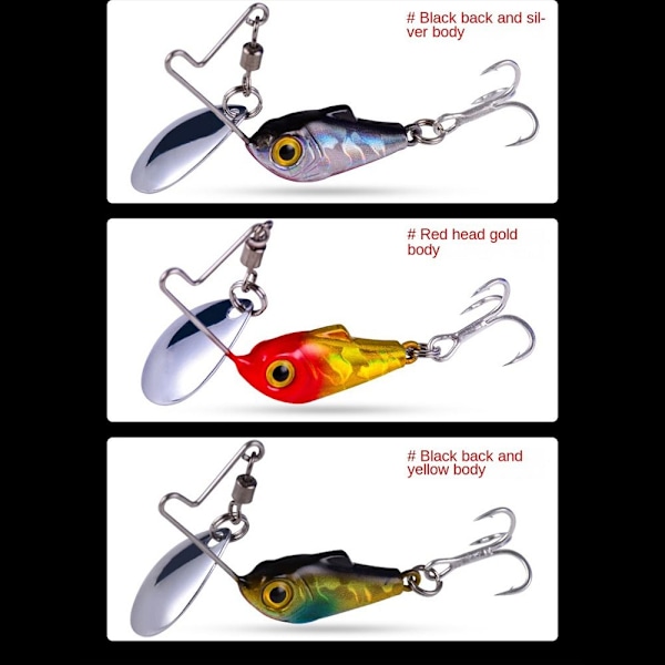 Metal Fishing Bait VIB Lure 19GB B 19gB