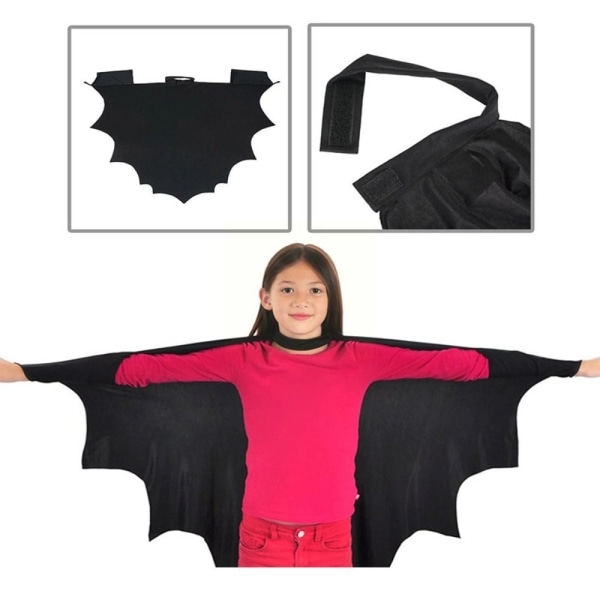 Black Bat Wing Cape Bat Wing Cloak 120 120