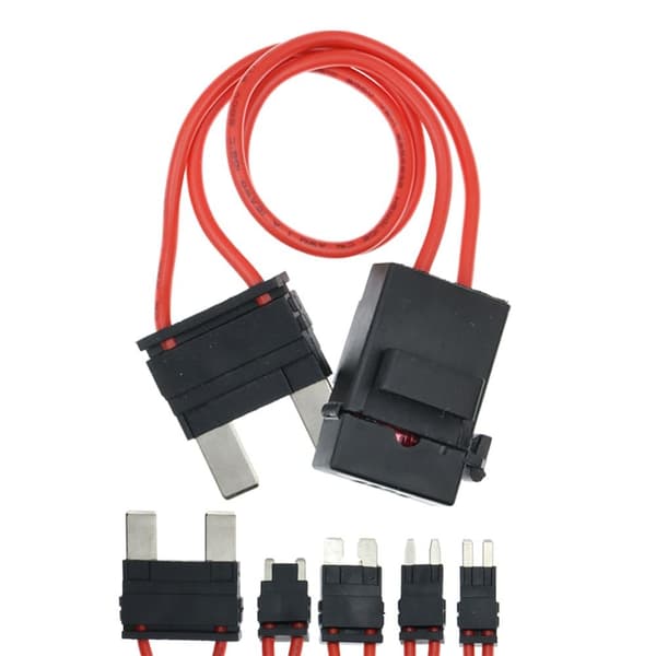 2 stk Bilsikringsholder Sikringsforlængerledning 2STK MICRO 2STK MICRO 2pcs Micro